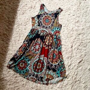 Mandala Colorful Boho Indie Casual Aline Dress Womens S Festival Hipster Hippie